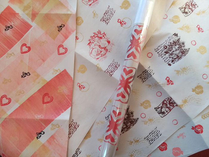 Wrapping Paper Yellow Dot Shop