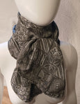 Gray India Scarf - light cotton