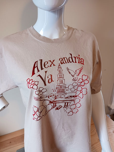 Alexandria Temple Flowers T-Shirt