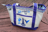 Alexandria Zipper Tote Bag