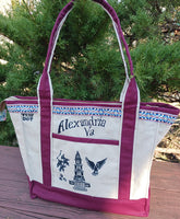 Alexandria Zipper Tote Bag