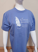 T-shirt - Of Scottish Descent - Light Blue