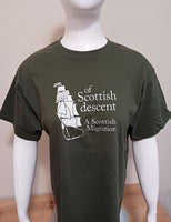 T-shirt - Of Scottish Descent - Olive