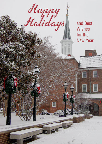 Alexandria Market Square in the Snow
