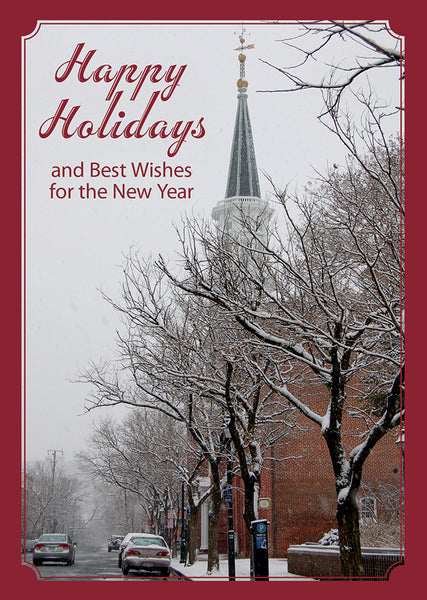 Alexandria City Hall Steeple Holiday Cards - 5-pack