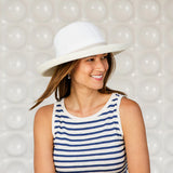 White-Natural Two Toned Hat