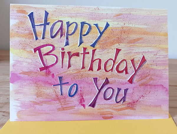 Birthday Card, Artistic