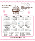 Logo Calendars for Bakery or Cafe