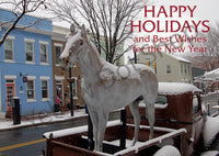 Alexandria Holiday Horse Card