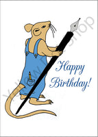 Happy Birthday - Mouse - 042