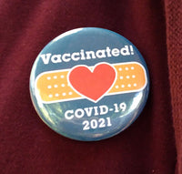 Vaccinated! Pin