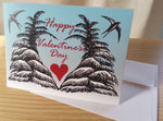 Birds and Trees Valentines Card